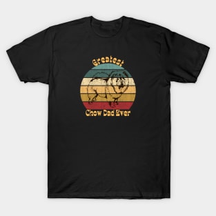 Greatest Chow Dad T-Shirt